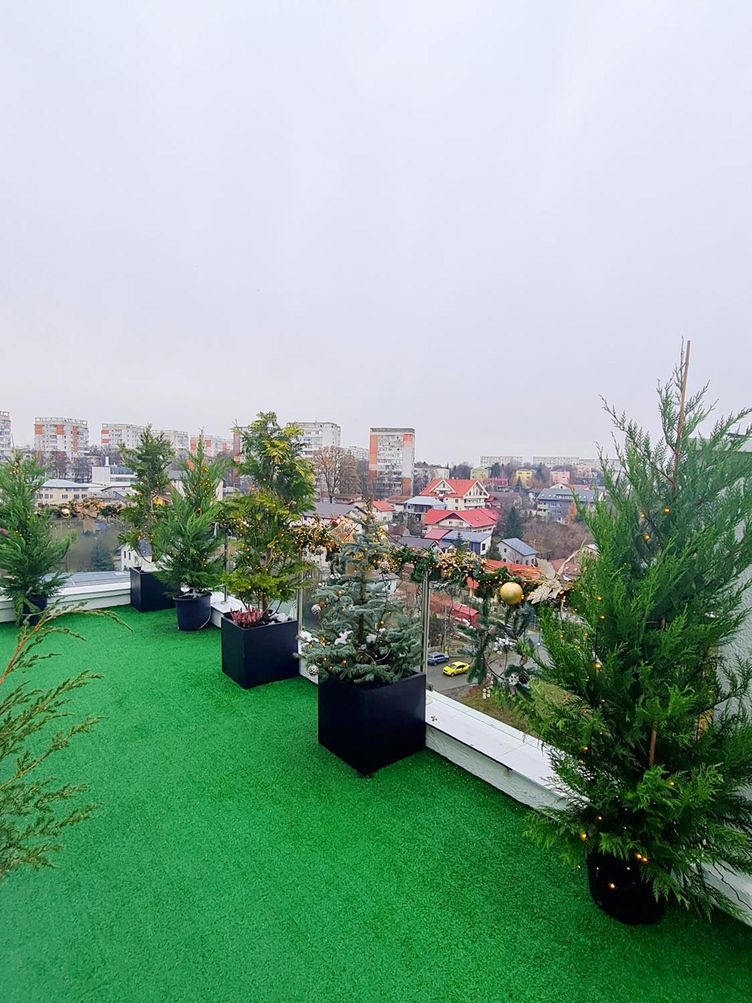 Penthouse View Aeroport Iasi Leilighet Eksteriør bilde