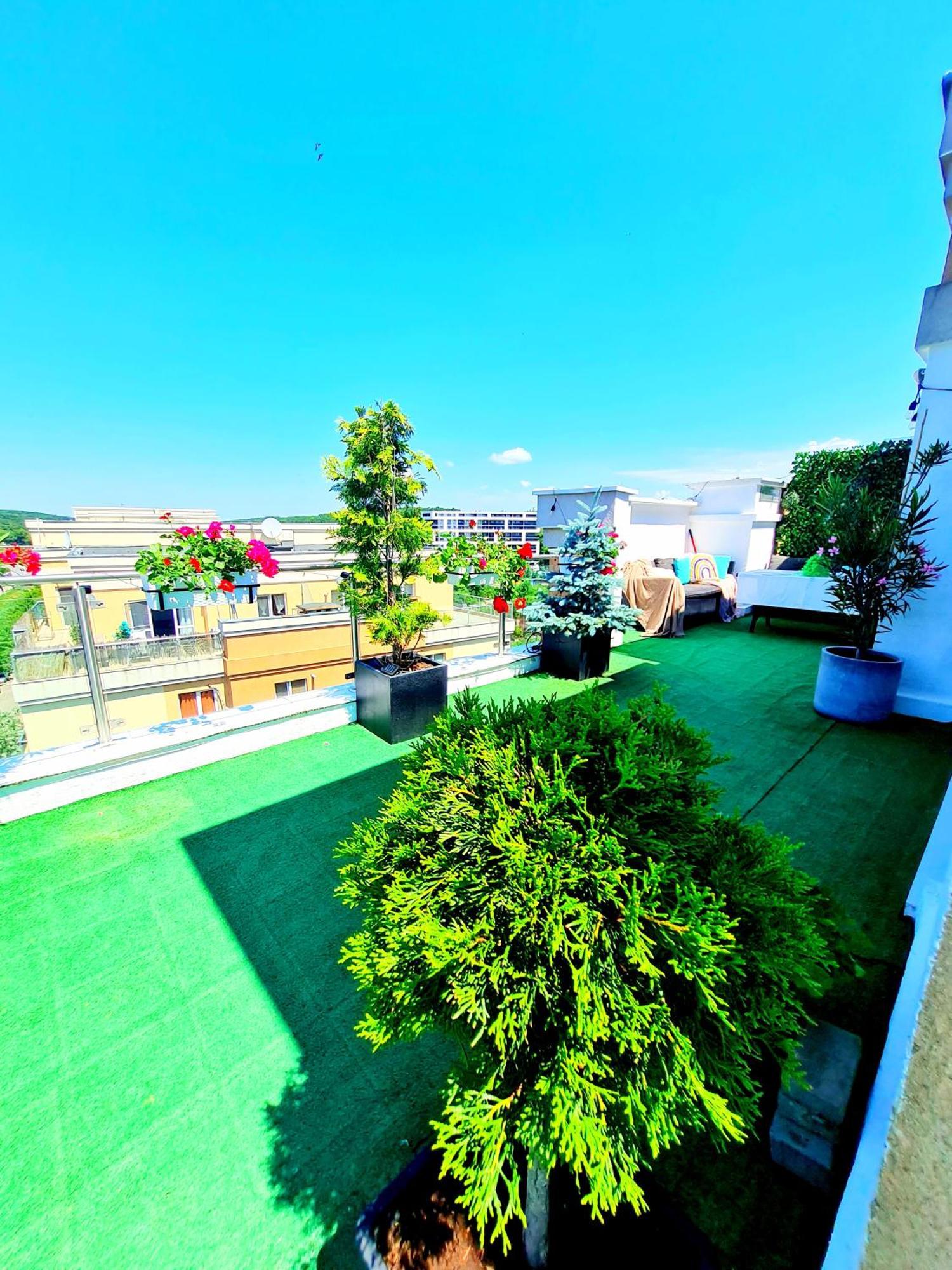 Penthouse View Aeroport Iasi Leilighet Eksteriør bilde